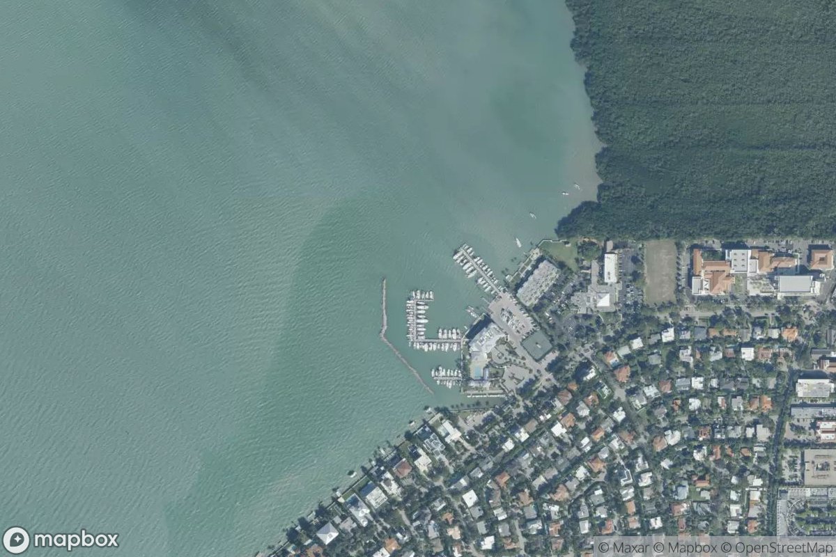 Satellite view of Key Biscayne Yacht Club
