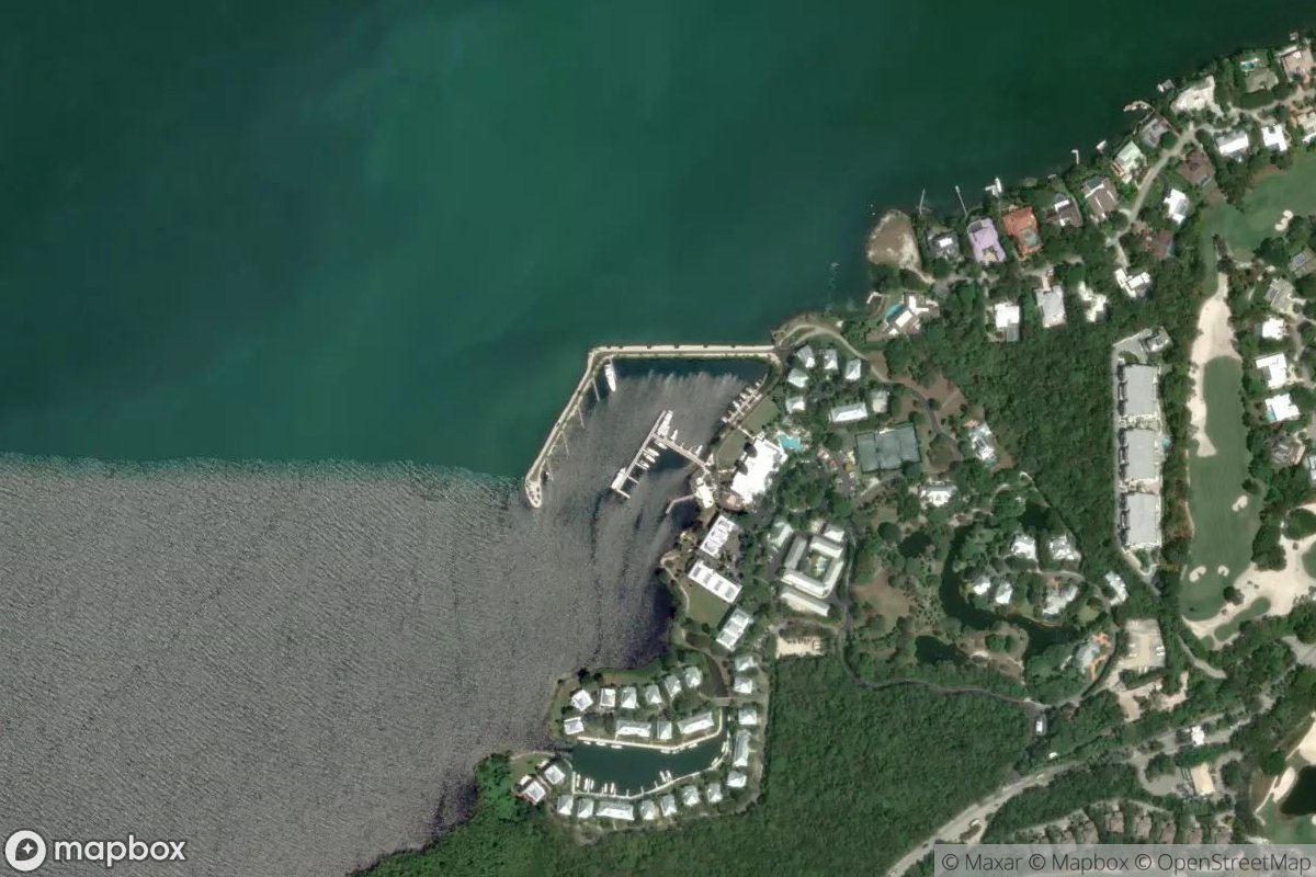 Satellite view of Key Largo Anglers Club