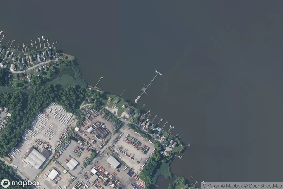 Satellite view of Key Yacht Club