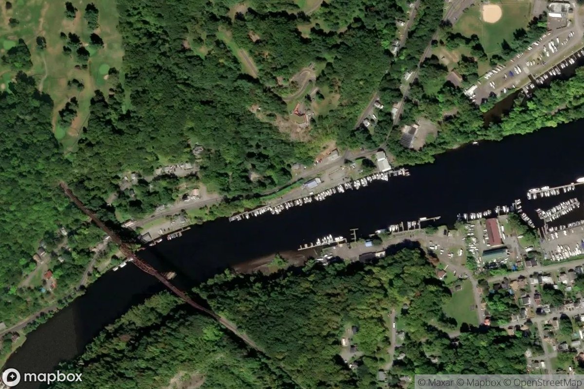 Satellite view of Kingston Power Boat Association
