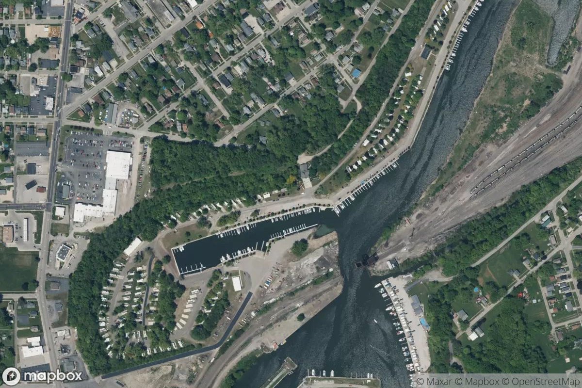 Satellite view of Kister Marina