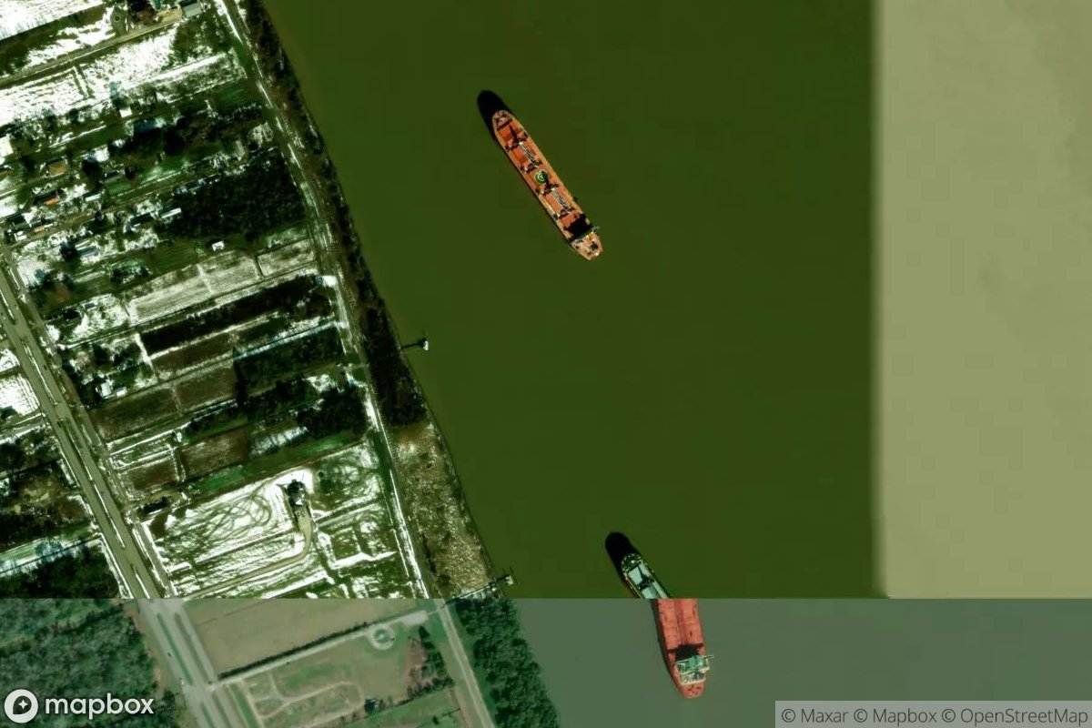 Satellite view of La Grange Anchorages (64.8)