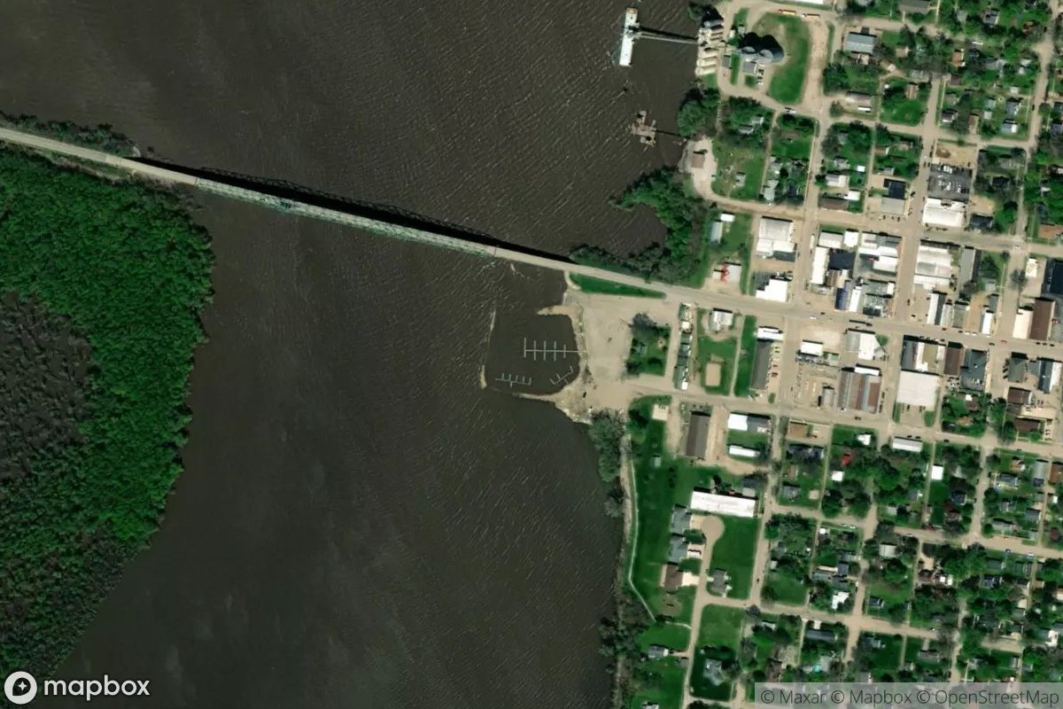 Satellite view of Lacon Marina
