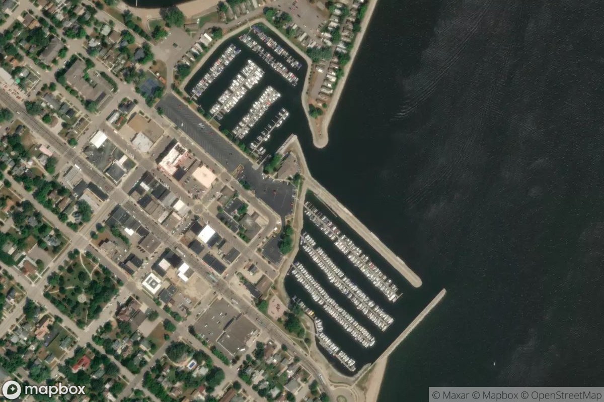 Satellite view of Lake City Marina