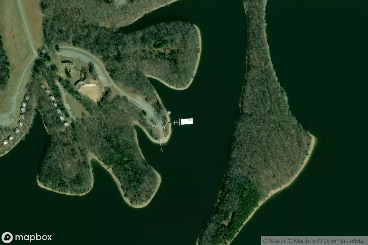 Satellite view of Lakeview Marina