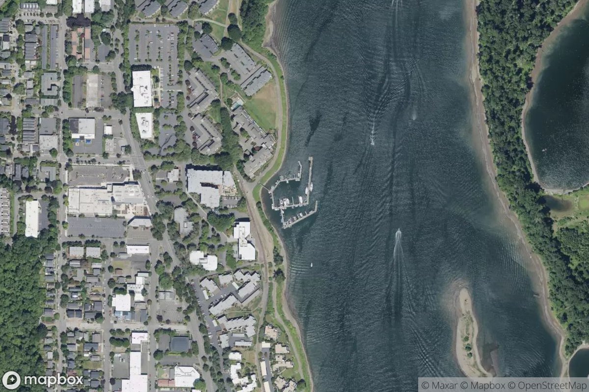 Satellite view of Landing Boat Club