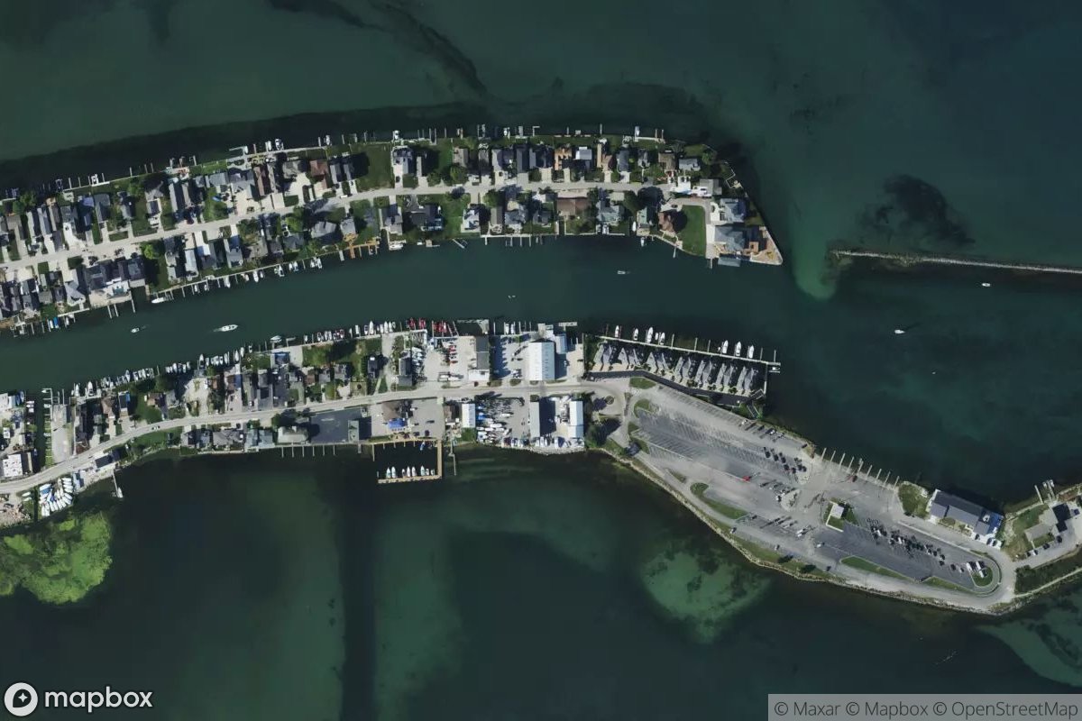 Satellite view of Lands End Marine
