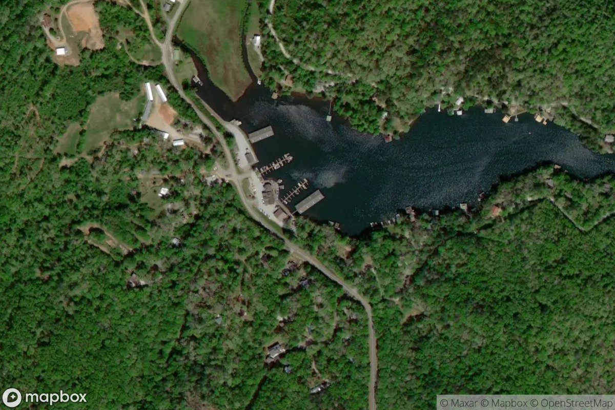Satellite view of LePrade's Marina