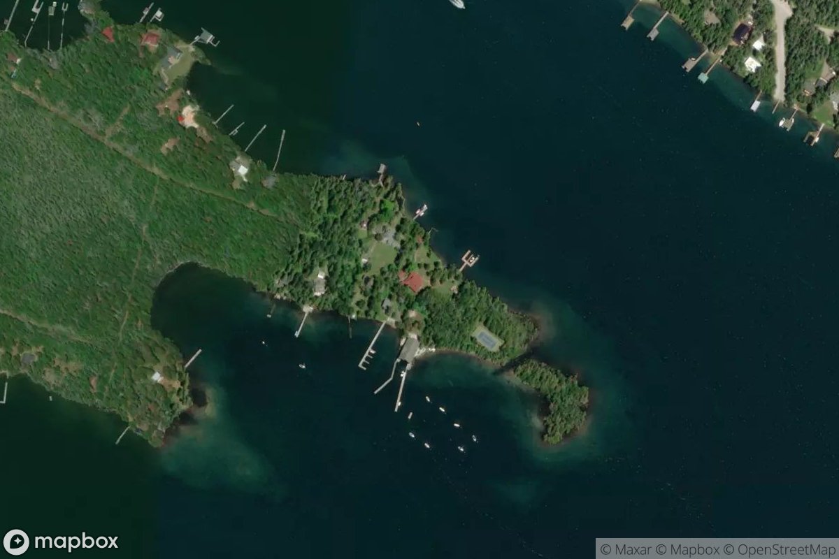 Satellite view of Les Chenaux Yacht Club