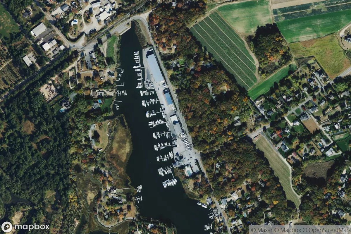 Satellite view of Lighthouse Marina