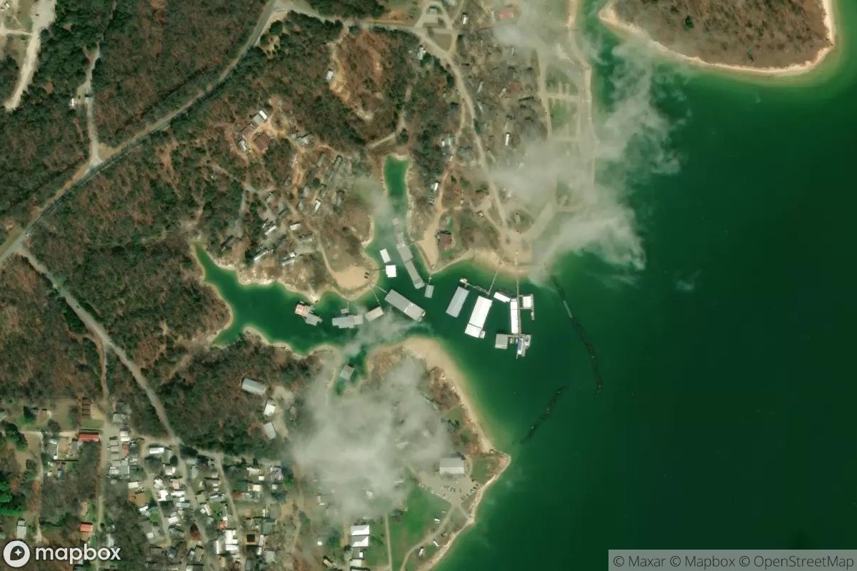 Satellite view of Lighthouse Marina
