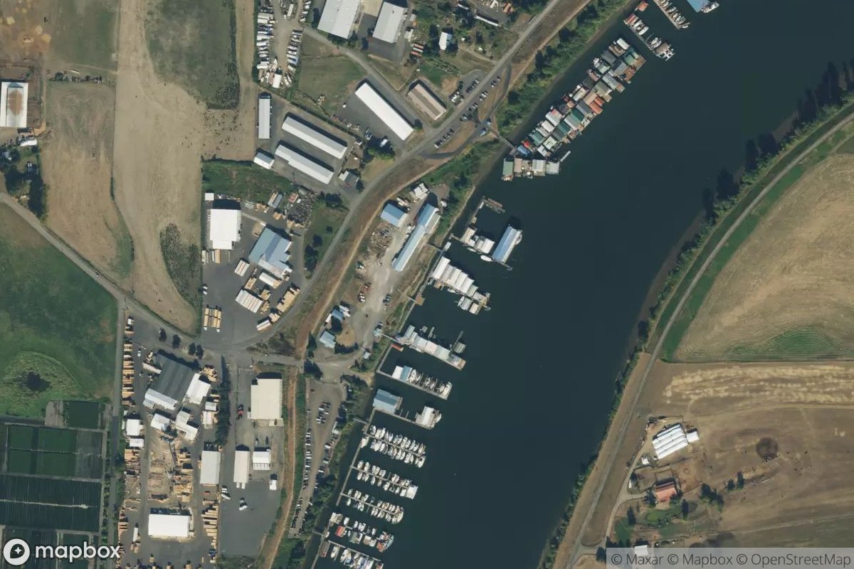 Satellite view of Lighthouse Marina