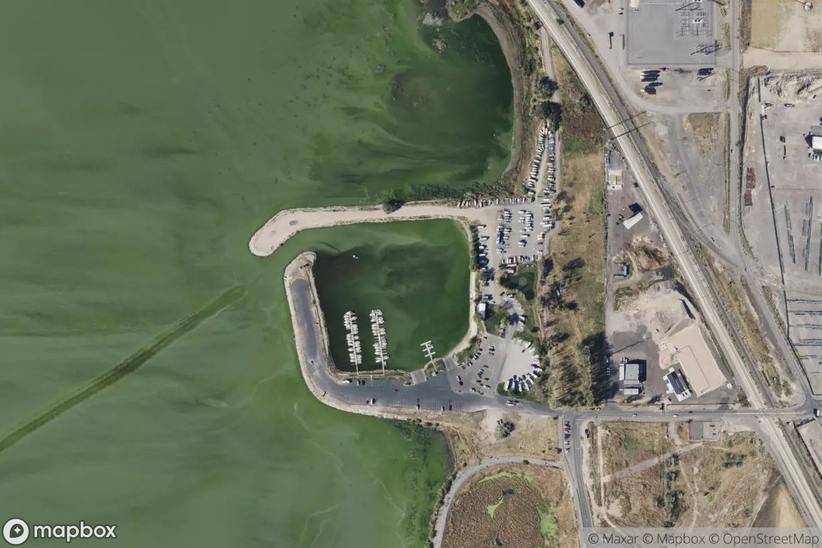 Satellite view of Lindon Marina