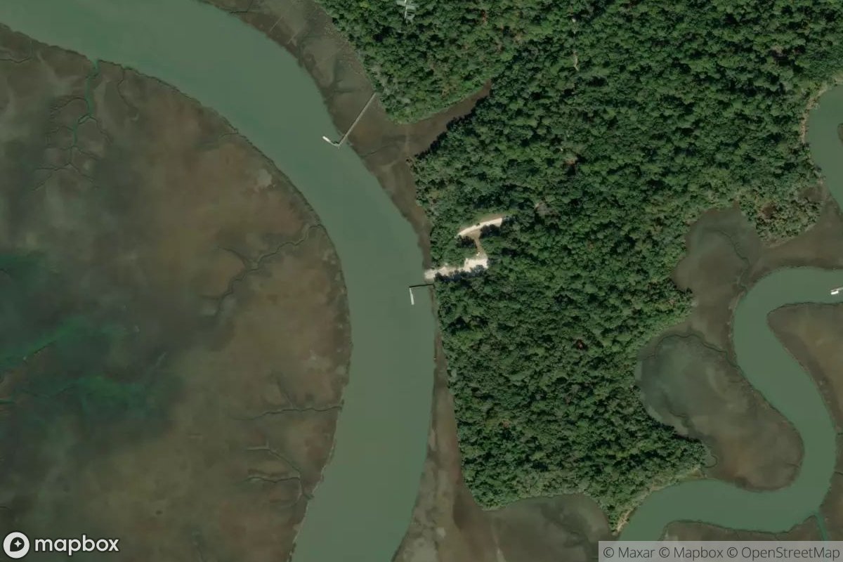 Satellite view of Live Oak Landing