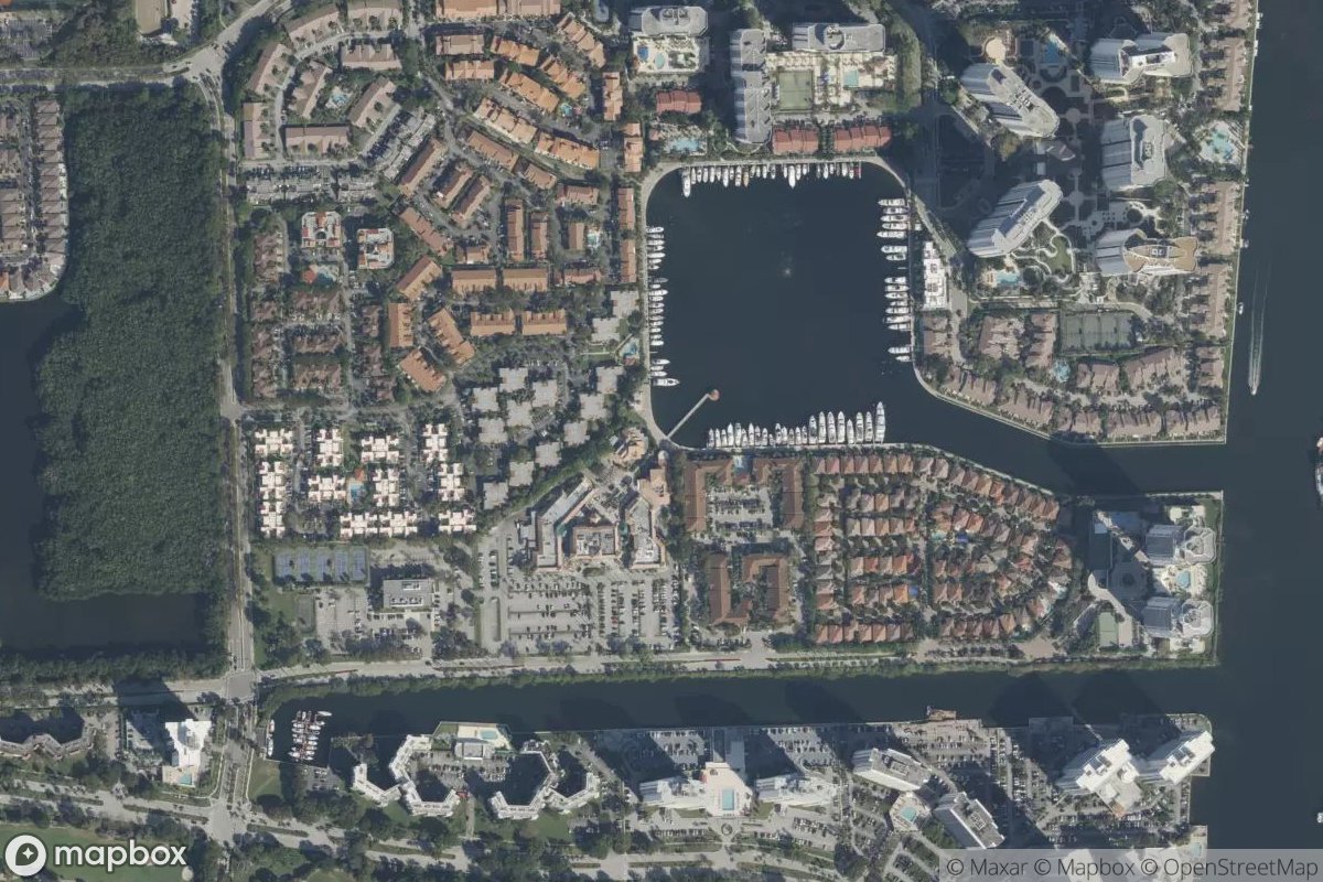 Satellite view of Loggerhead Marina Aventura