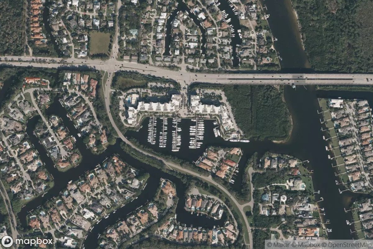 Satellite view of Loggerhead Marina Palm Beach Gardens