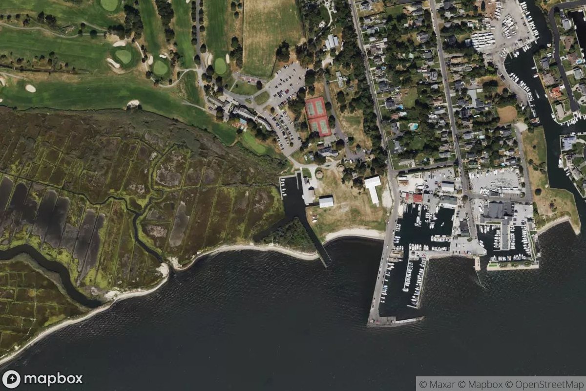 Satellite view of Long island Maritime Museum