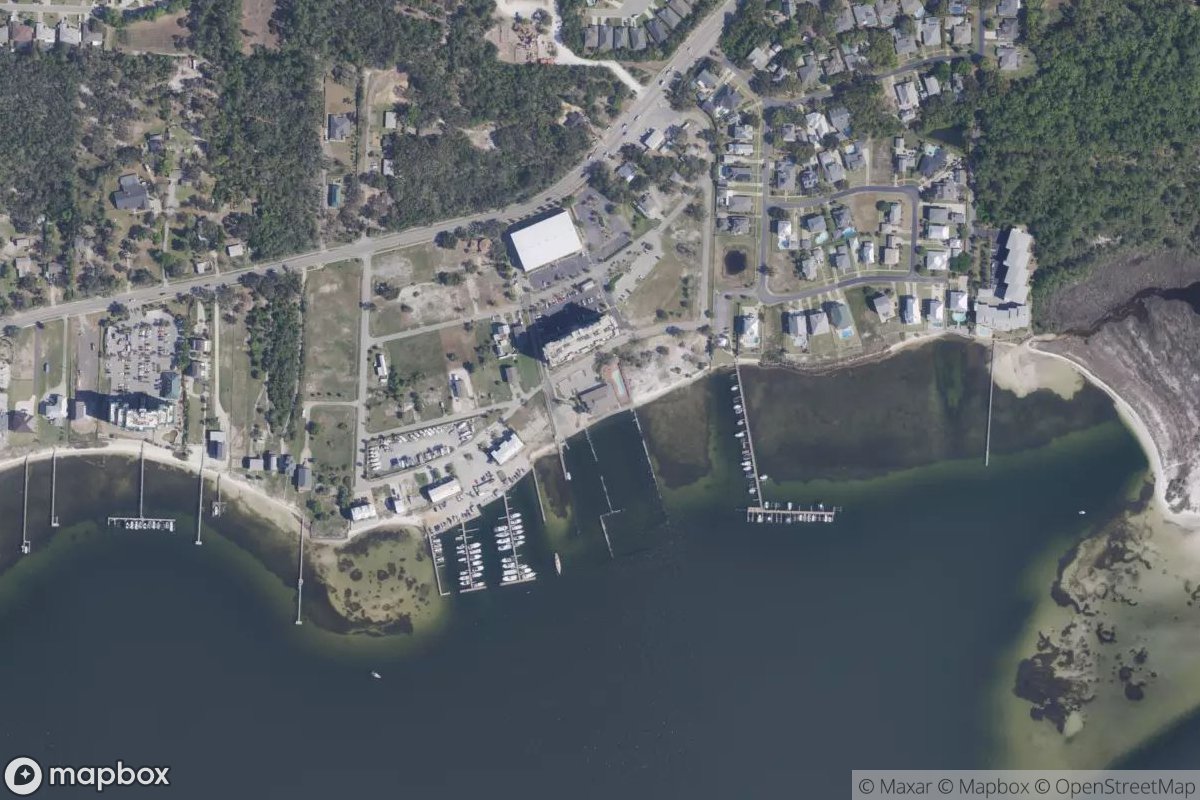 Satellite view of Lost Key Marina & Yacht Club