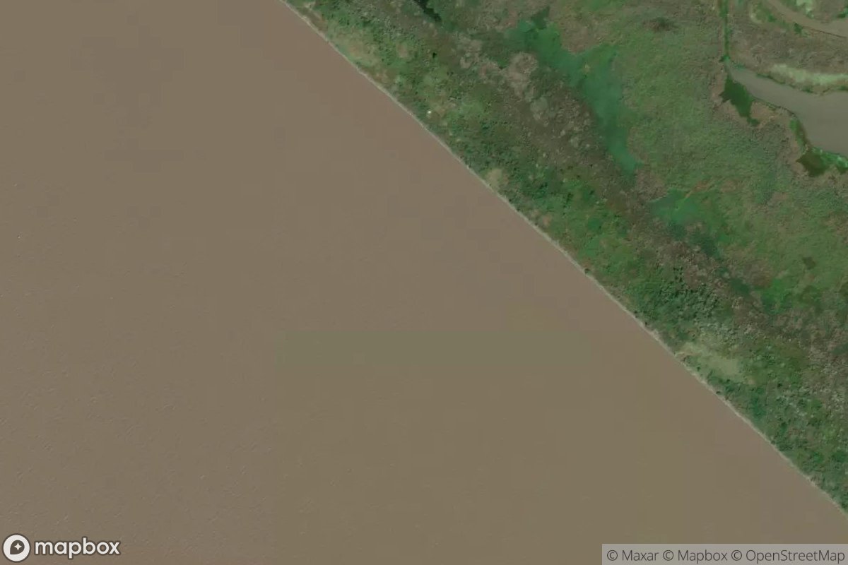 Satellite view of Lower Venice Anchorages (9.0)