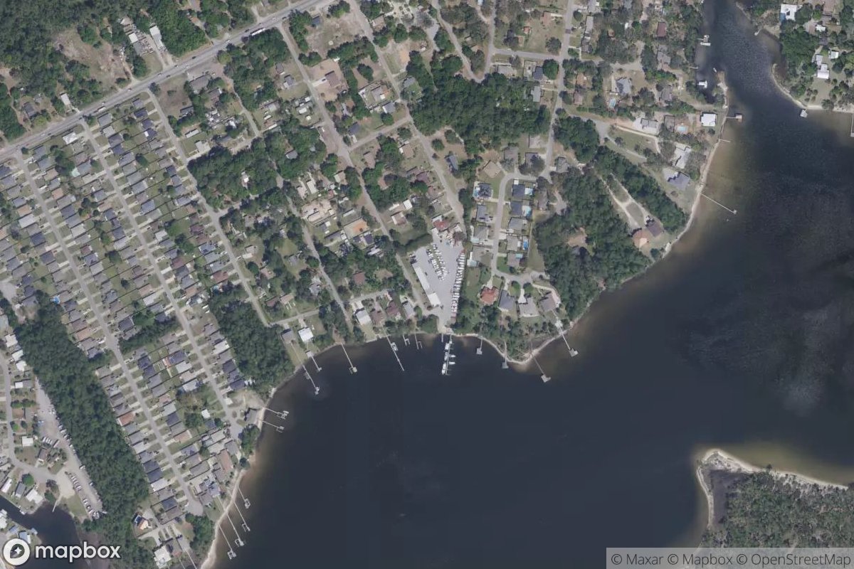 Satellite view of Mac's Marina