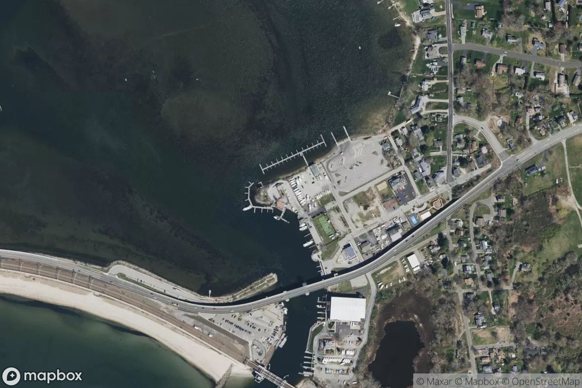 Satellite view of Mago Point Marina