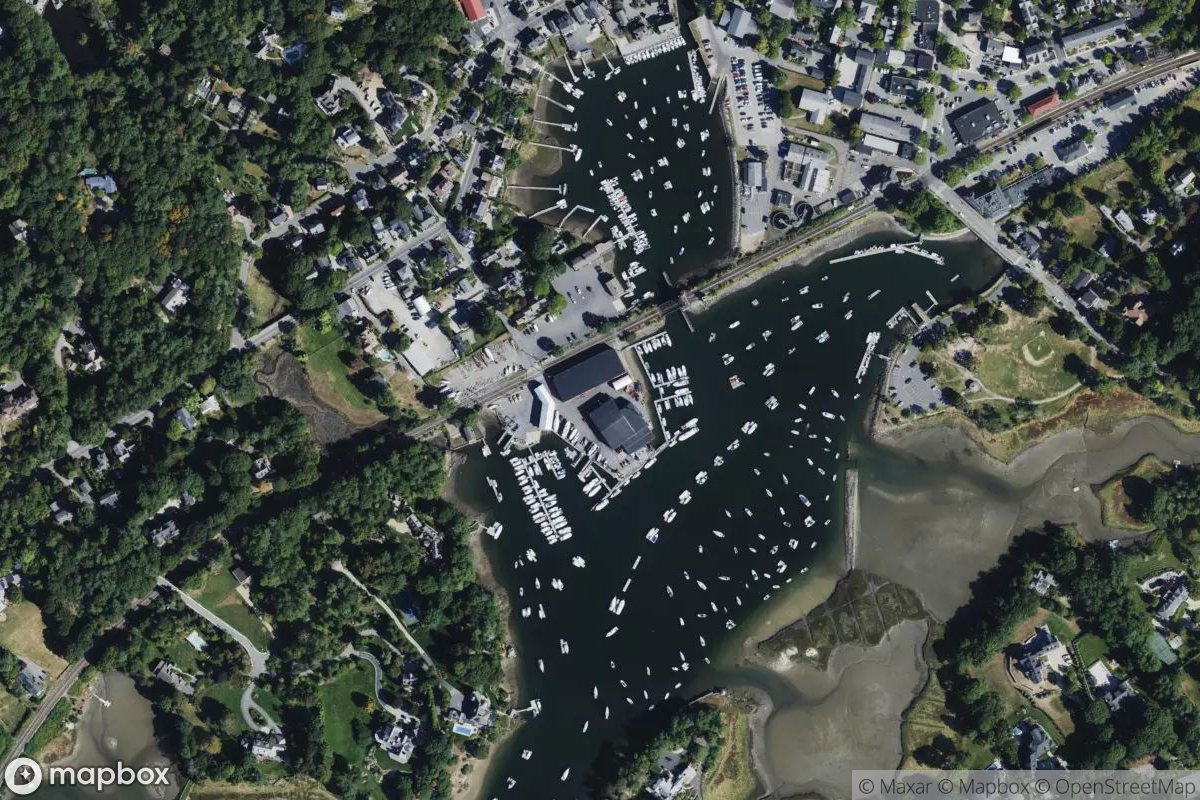 Satellite view of Manchester Marine