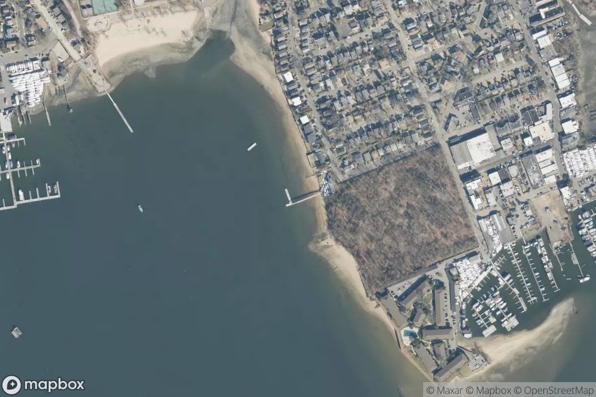 Satellite view of Manhasset Isle Civic Association Marina
