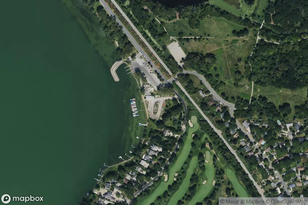 Satellite view of Maple Bluff Marina