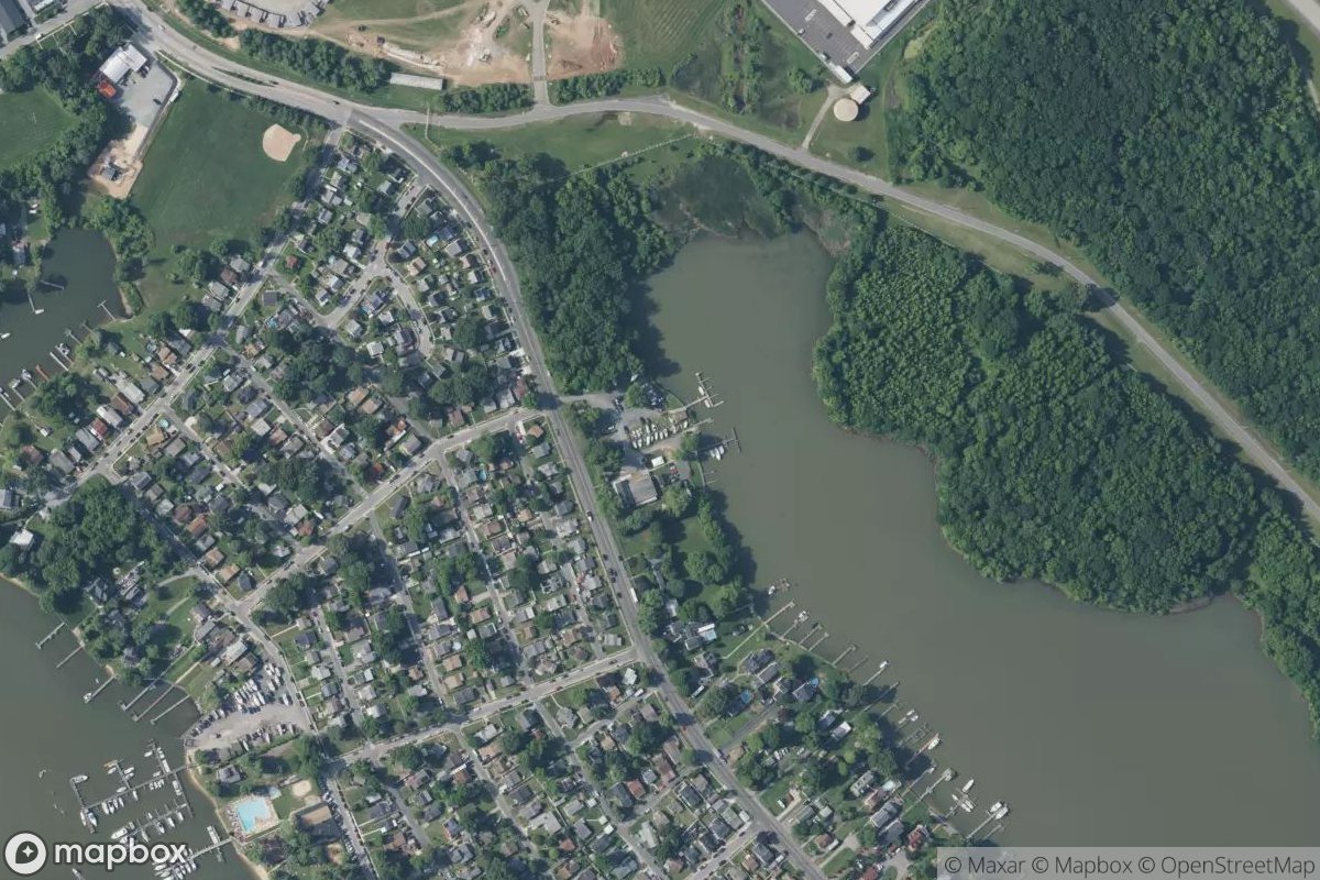 Satellite view of Marco Hunting and Fishing Club