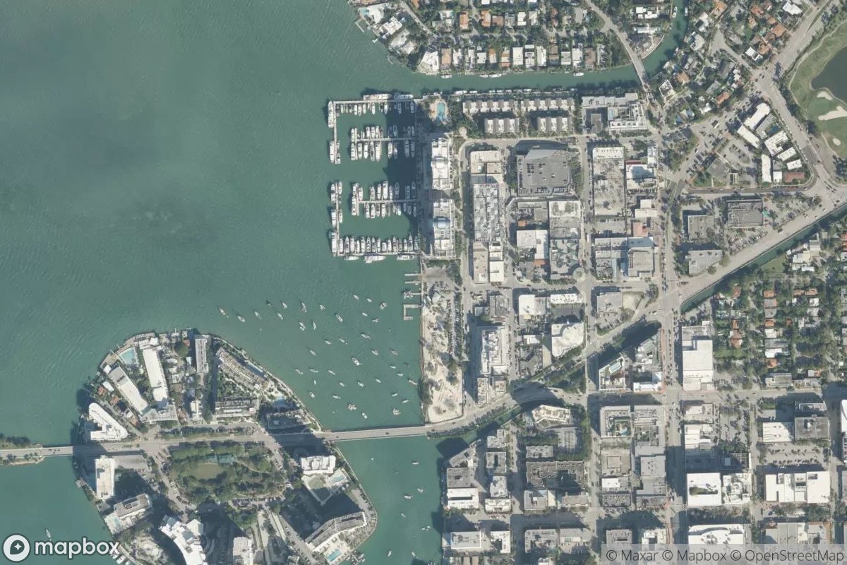 Satellite view of Marina at 25.7936, -80.1451