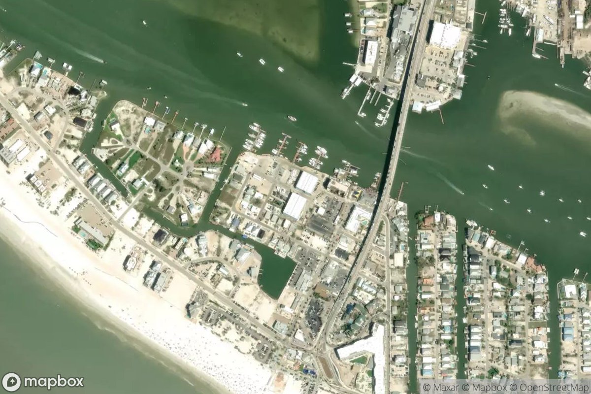 Satellite view of Marina at 26.4565, -81.9558