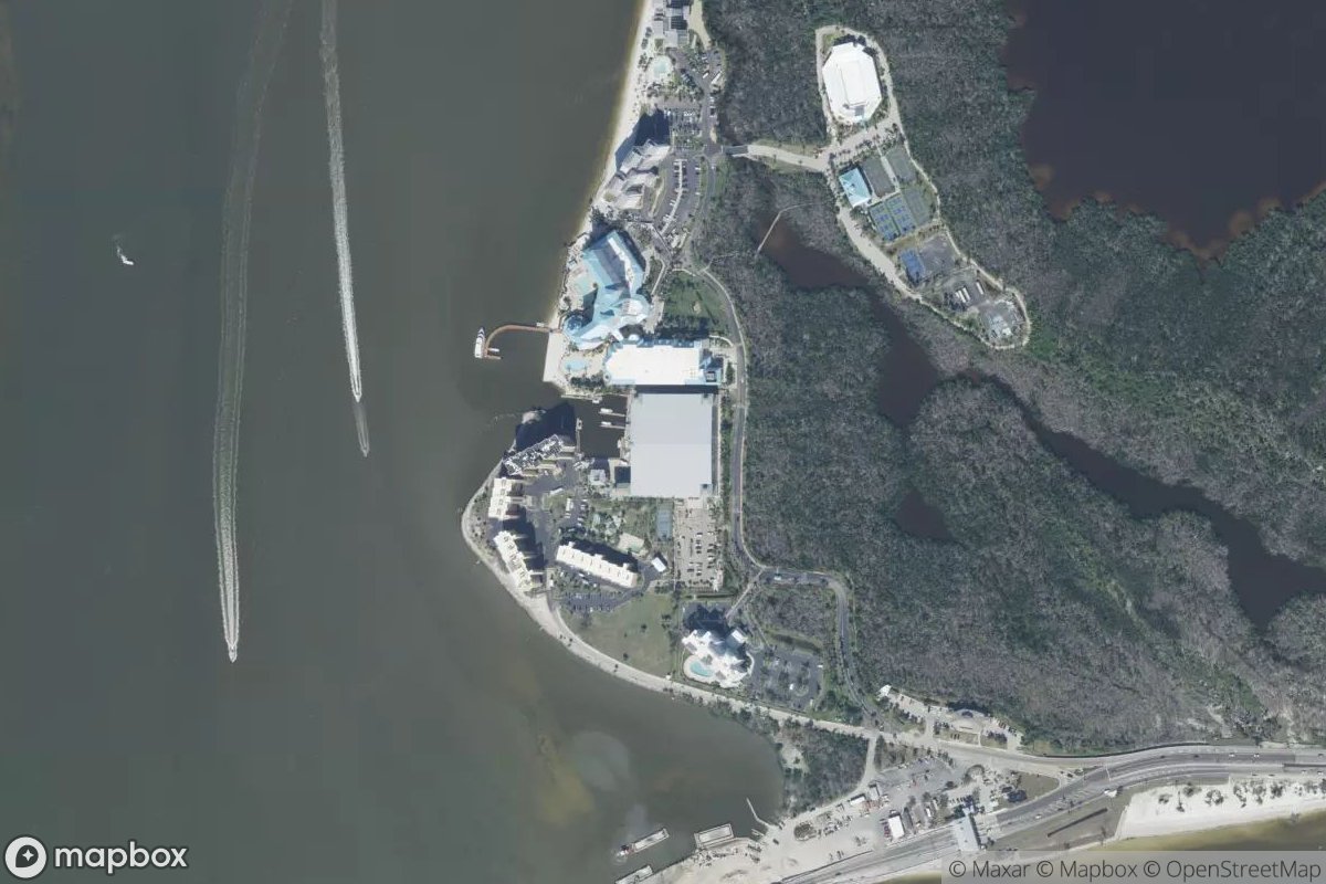 Satellite view of Marina at 26.4880, -82.0115