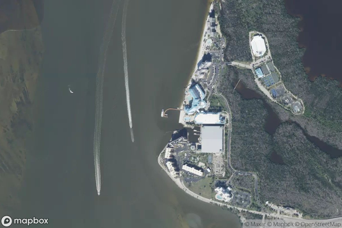 Satellite view of Marina at 26.4889, -82.0130