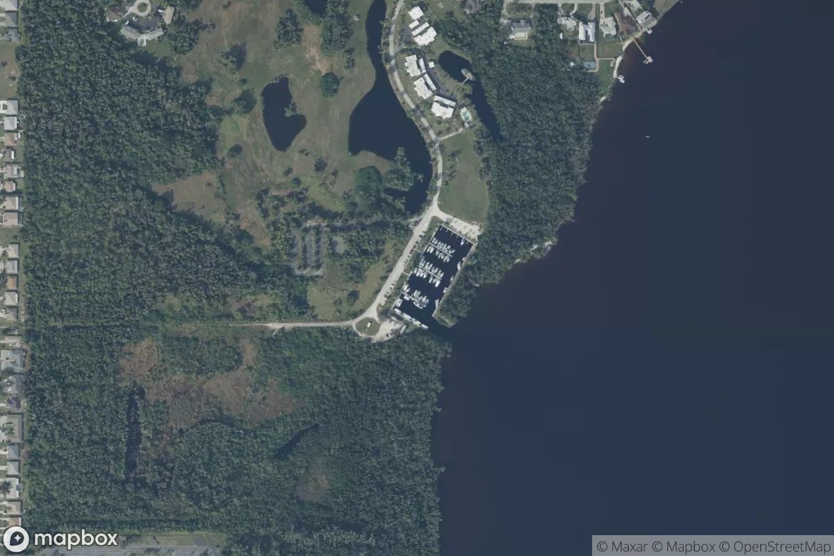 Satellite view of Marina at 26.6285, -81.9177