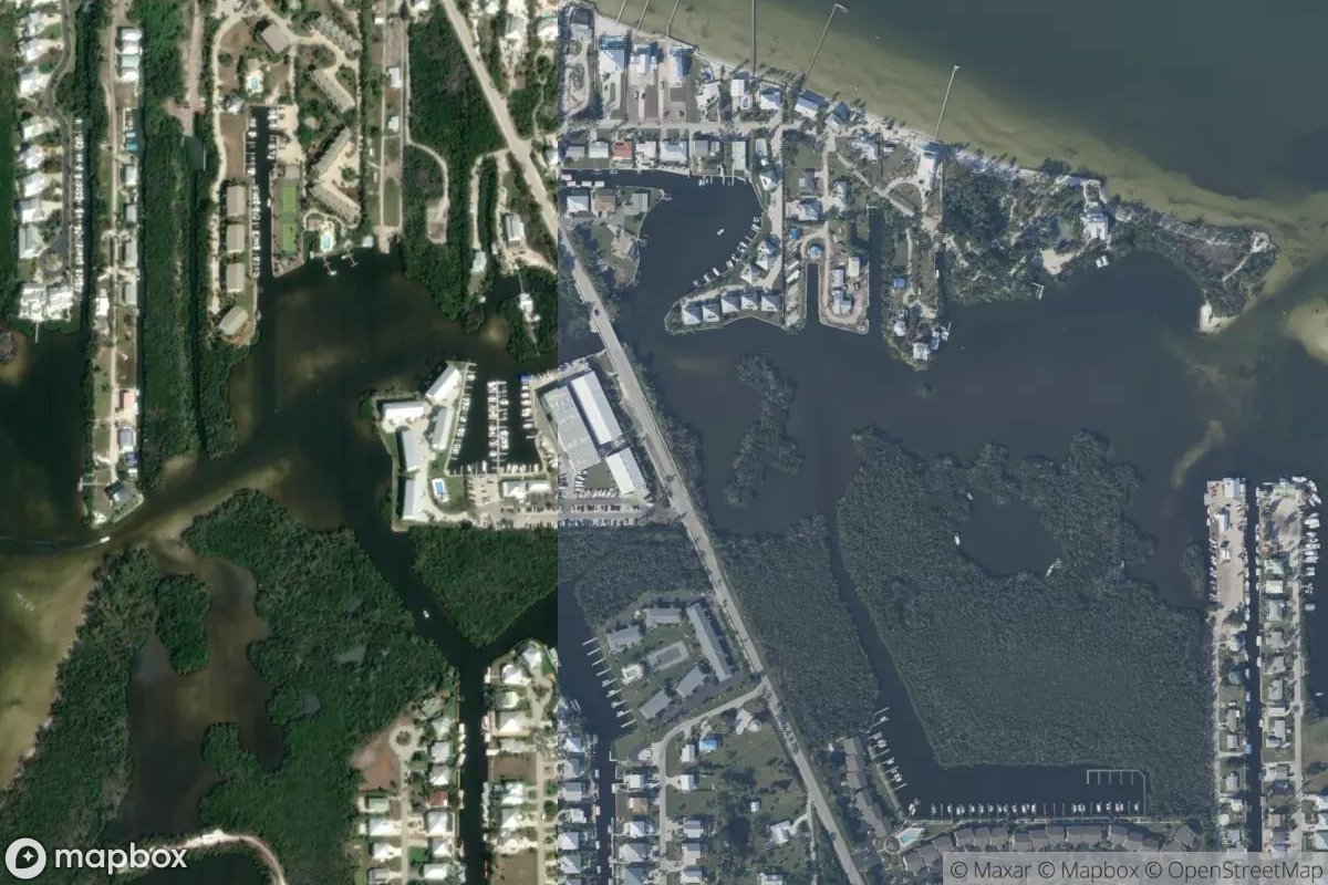 Satellite view of Marina at 26.7013, -82.1547