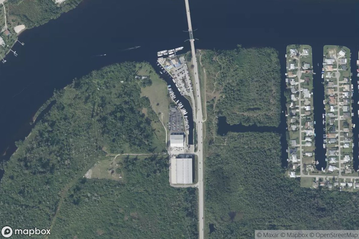 Satellite view of Marina at 26.7135, -81.7611