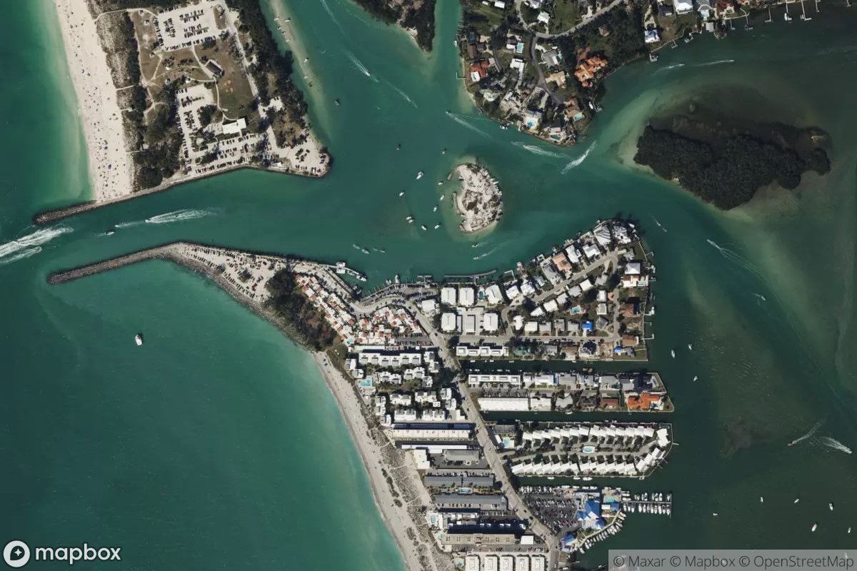 Satellite view of Marina at 27.1120, -82.4640