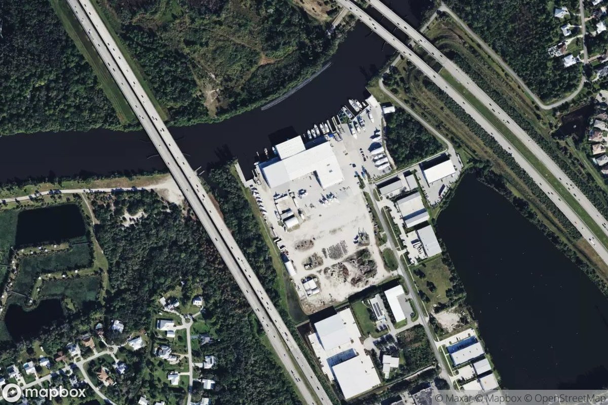 Satellite view of Marina at 27.1166, -80.2720