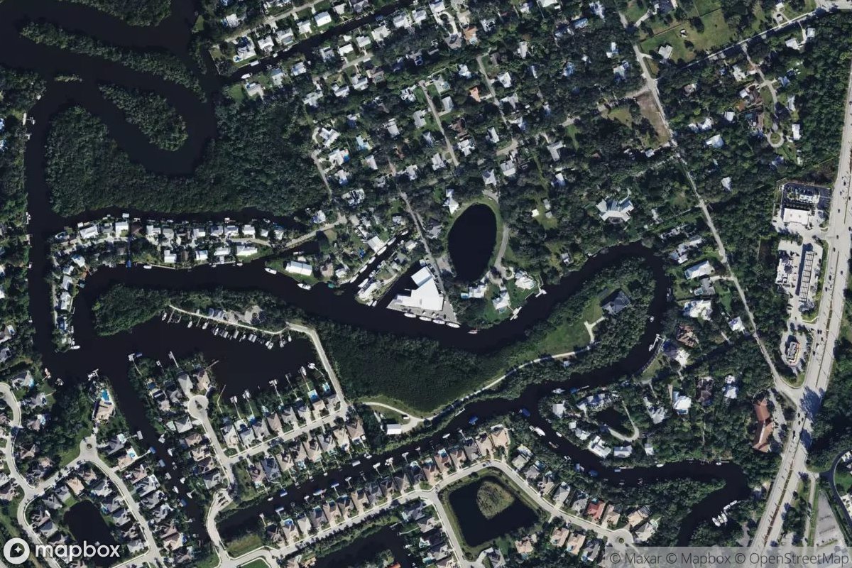 Satellite view of Marina at 27.1201, -80.2592