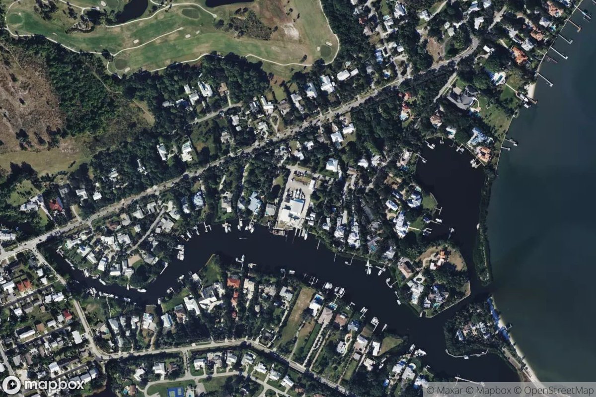Satellite view of Marina at 27.1733, -80.2045
