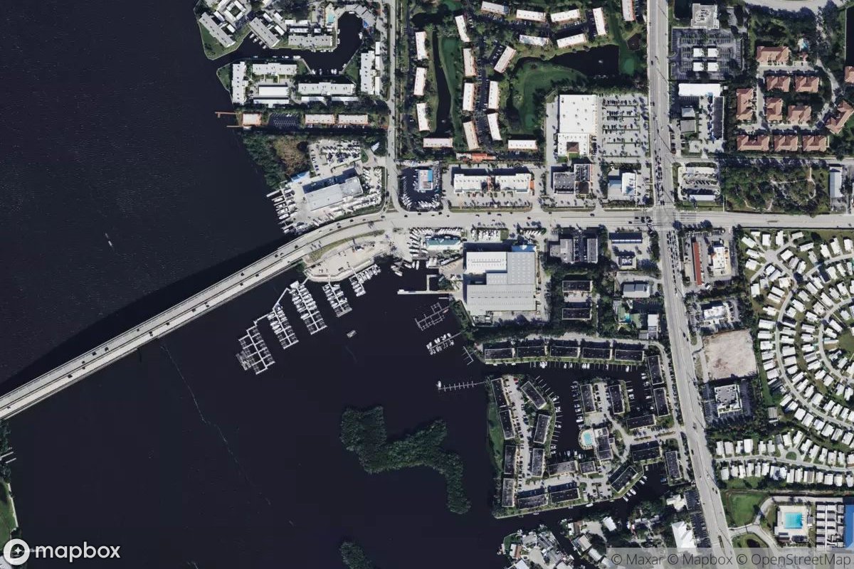 Satellite view of Marina at 27.1748, -80.2566