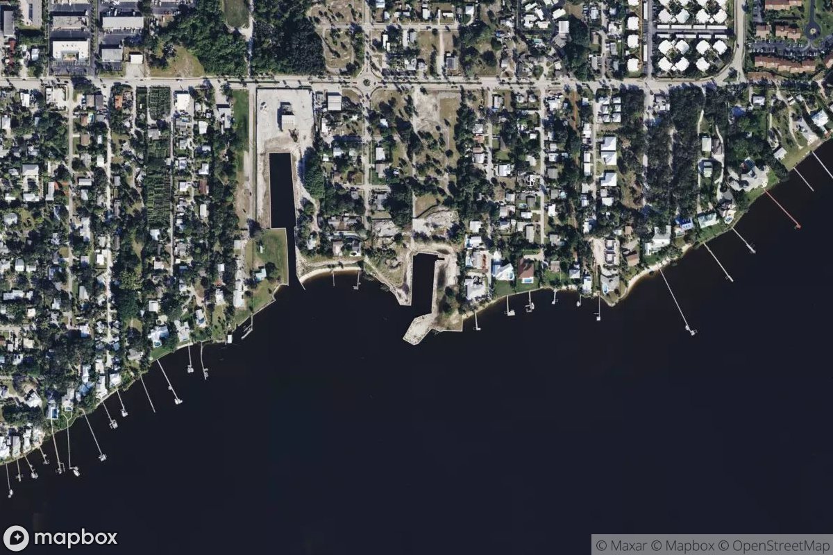 Satellite view of Marina at 27.2169, -80.2364