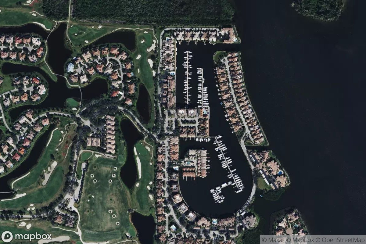 Satellite view of Marina at 27.6920, -80.3960