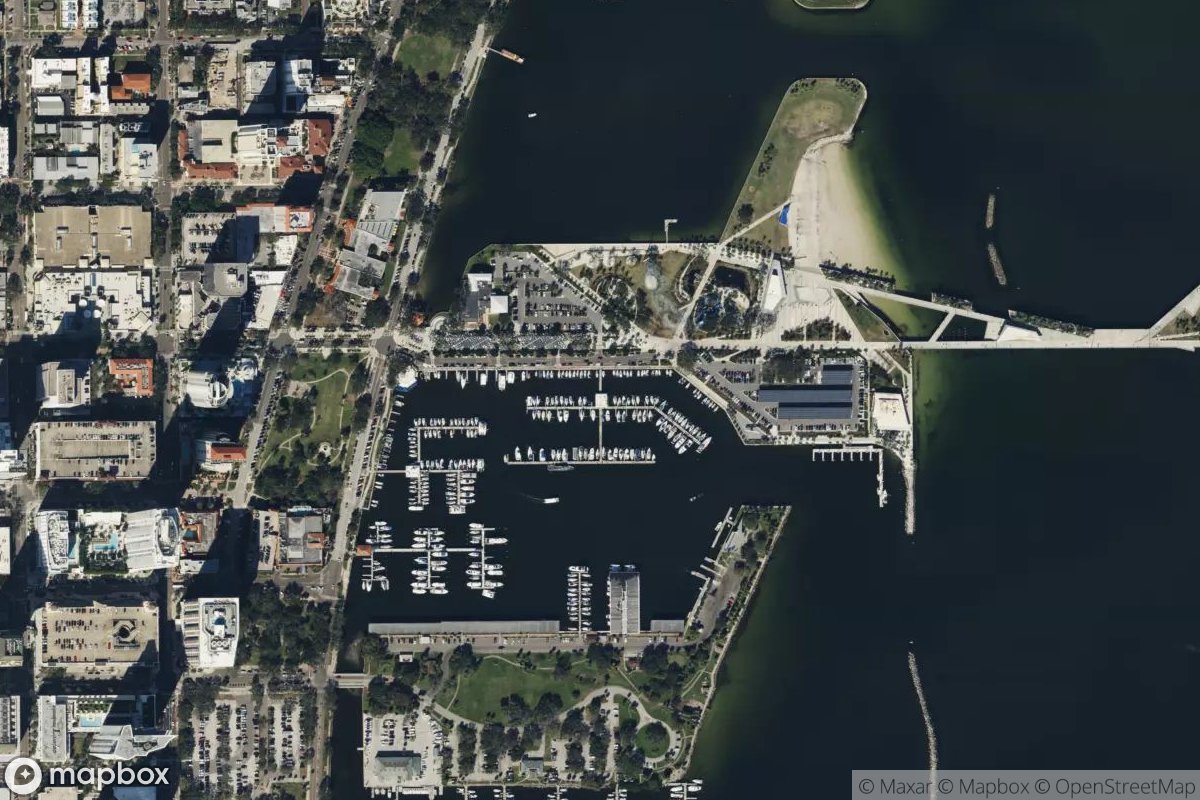 Satellite view of Marina at 27.7730, -82.6293