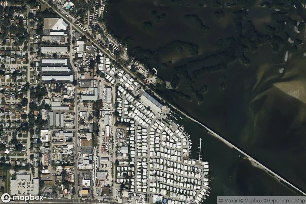Satellite view of Marina at 27.8177, -82.7678