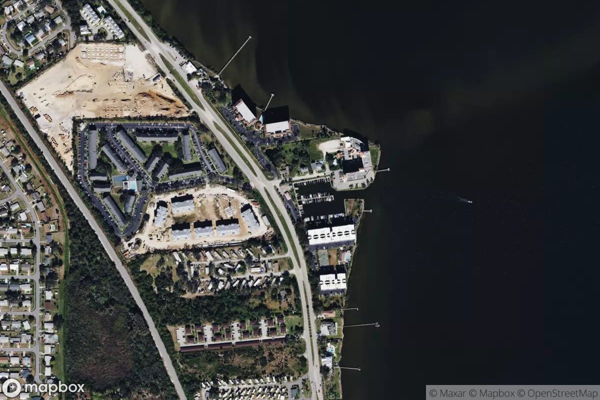 Satellite view of Marina at 28.0166, -80.5680