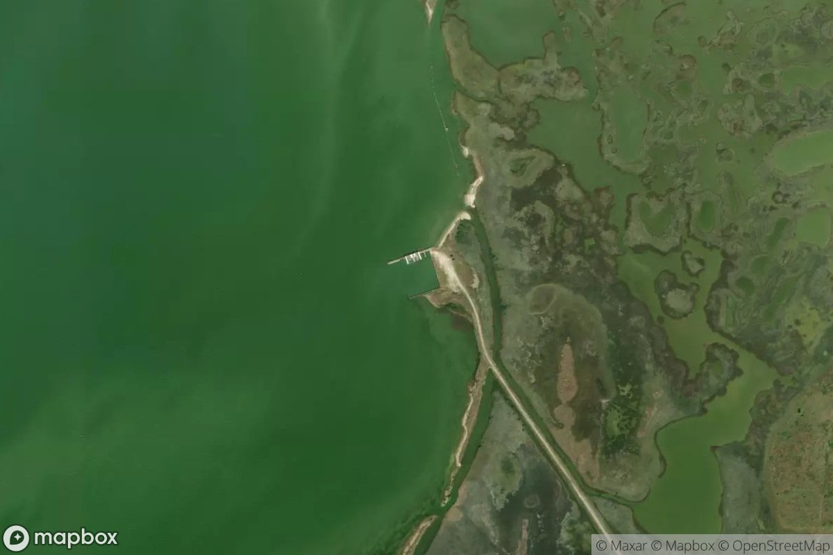 Satellite view of Marina at 28.1276, -96.8104