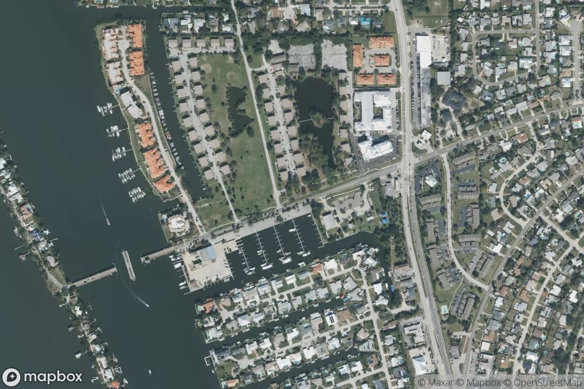 Satellite view of Marina at 28.1506, -80.6024