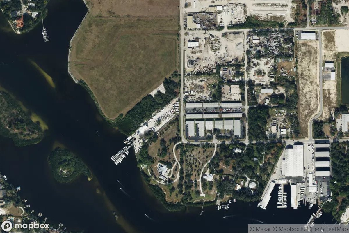 Satellite view of Marina at 28.1644, -82.7739