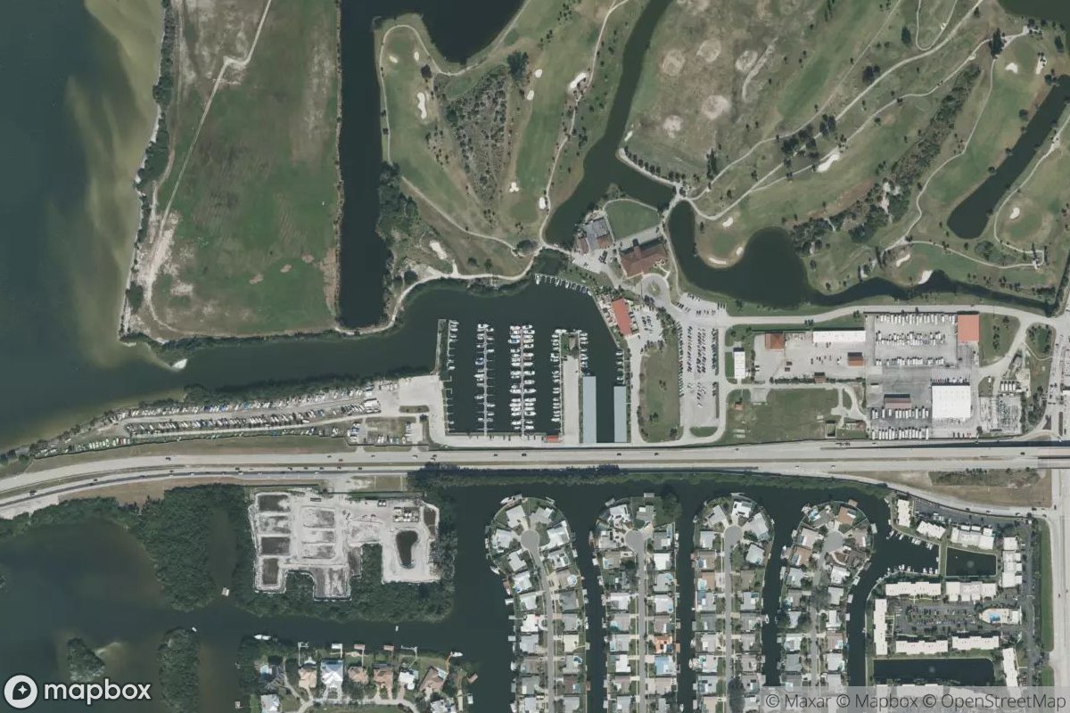 Satellite view of Marina at 28.2138, -80.6129